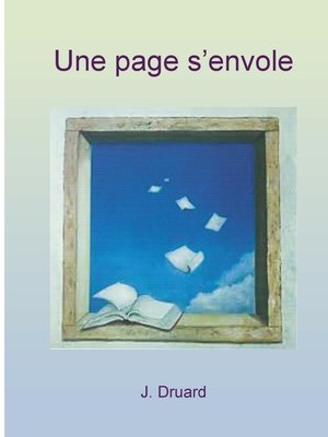 cover image of une page s'envole